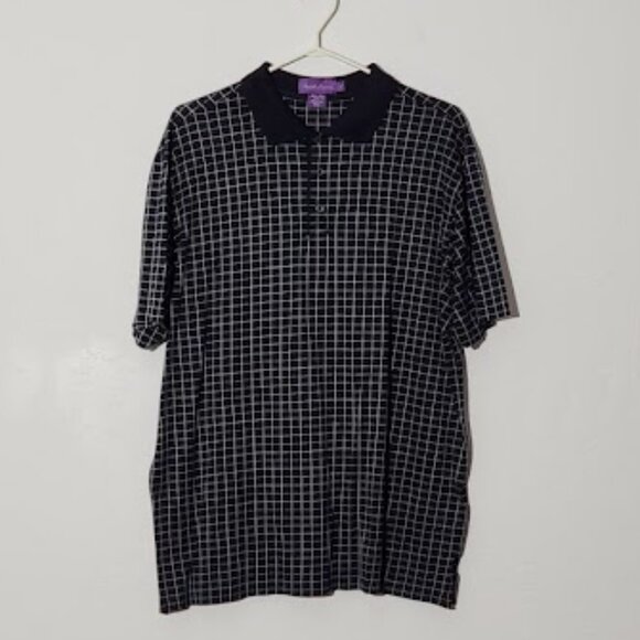 Ralph Lauren Purple Label Men's Short Sleeve Polo Size Large - Picture 1 of 4